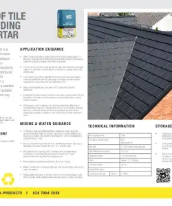 FP Mcann Roofing Mortar